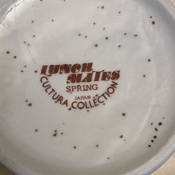 Vintage Lunch Mates - Spring soup mugs bowls - Cultura Collection Japan - Picture 9 of 10